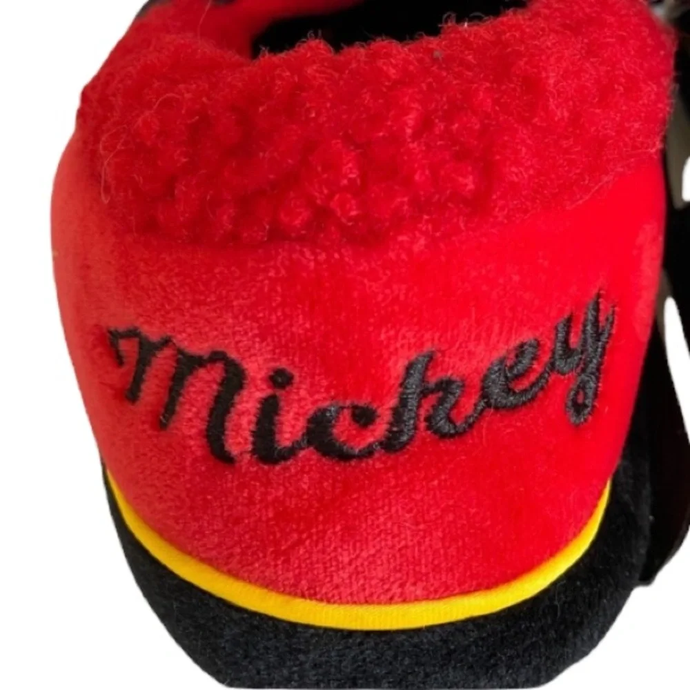 Disney Mickey Mouse Slippers Plush kids size 9/10